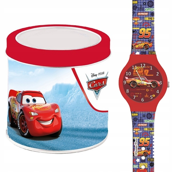 DISNEY PIXAR WATCH Mod. CARS - Tin Box