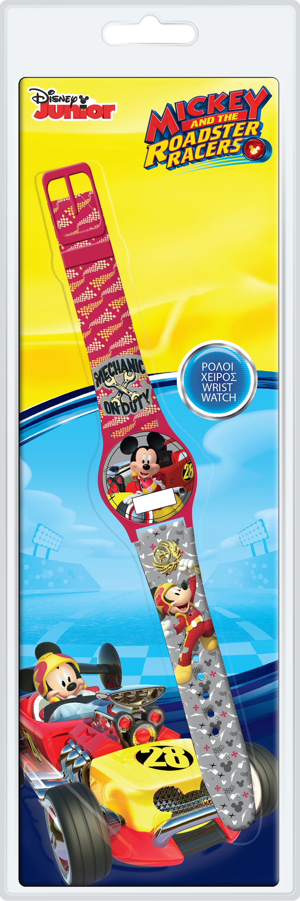 WALT DISNEY KID WATCH Mod. MICKEY MOUSE Roadster Racers - Blister pack