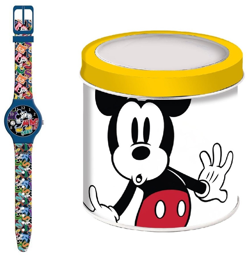 DISNEY KID WATCH Mod. MICKEY MOUSE  - Tin Box