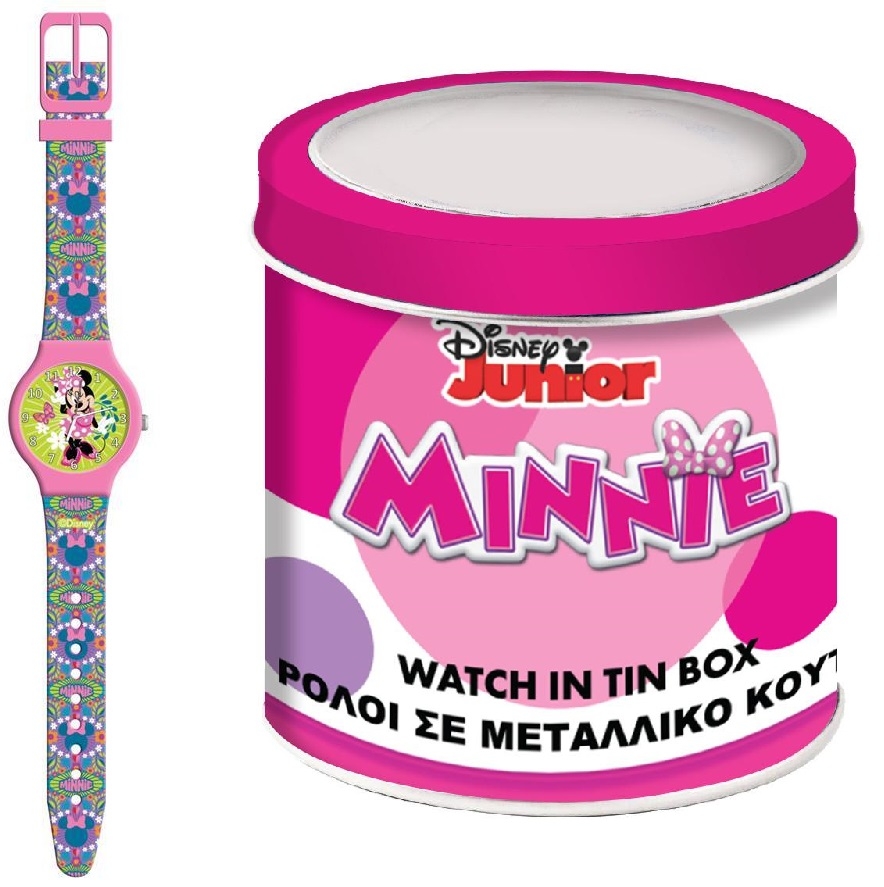 DISNEY KID WATCH Mod. MINNIE  - Tin Box