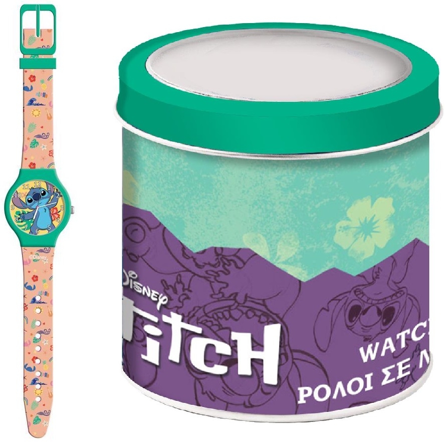 DISNEY KID WATCH Mod. LILO & STITCH - Tin Box