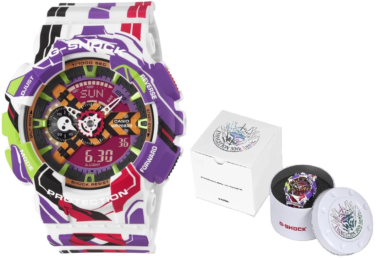 CASIO G-SHOCK Mod. GS-BASIC - 30th ANNIVERSARY EVANGELION - Limited Edt