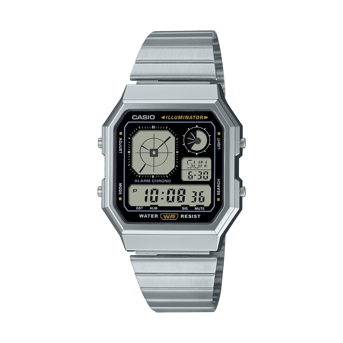CASIO VINTAGE Mod. RETRO FUTURE EDGY COLLECTION - SILVER