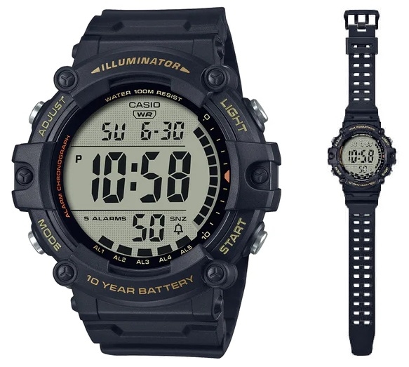 CASIO SPORT Mod. ILLUMINATOR WORLDTIME - XL STRAP