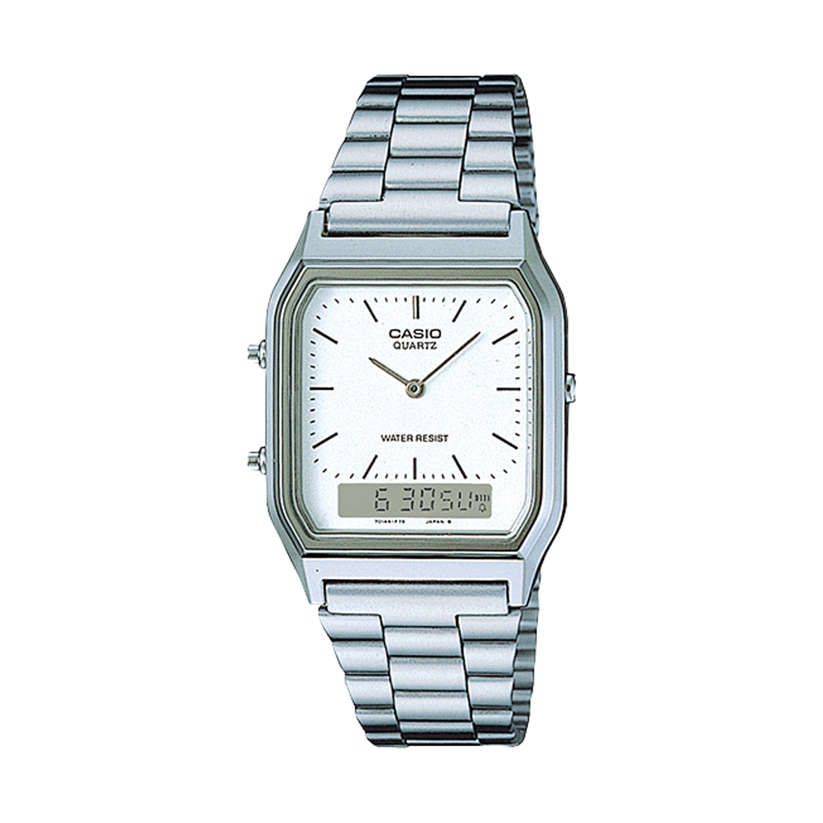 CASIO VINTAGE Mod. EDGY COLLECTION SUNRAY DIAL - WHITE