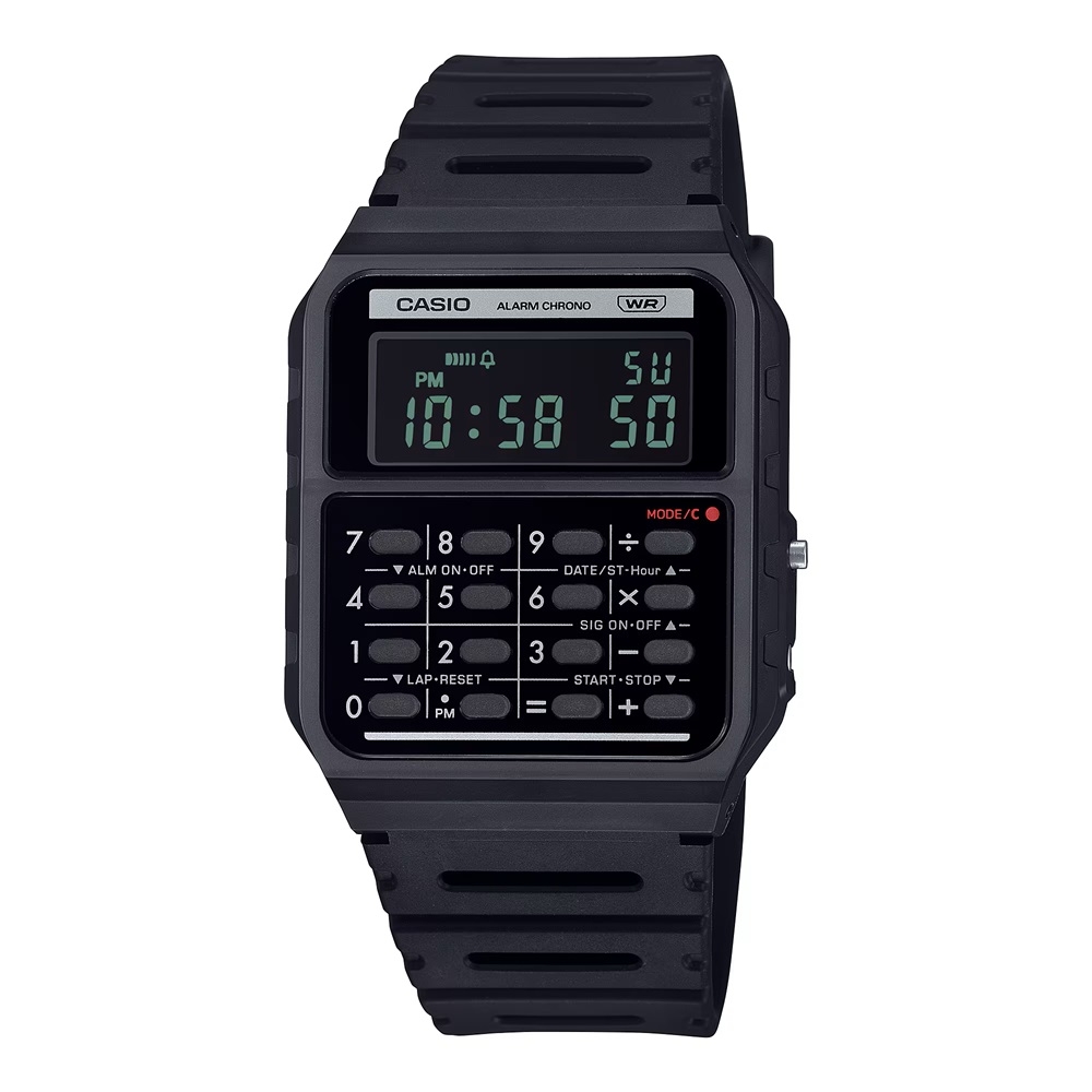 CASIO VINTAGE Mod. CALCULATOR EDGY COLLECTION - FULL BLACK