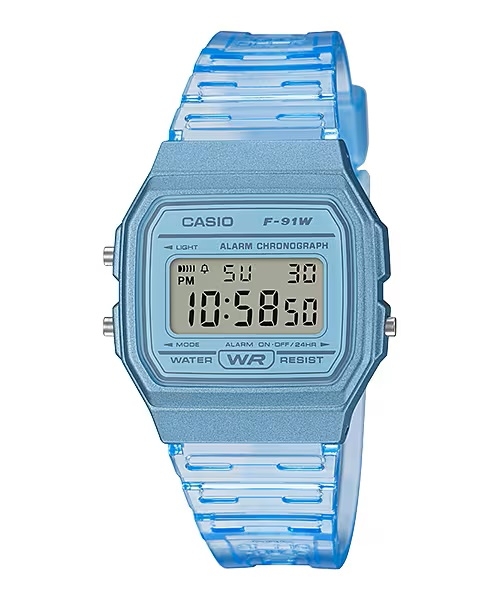 CASIO VINTAGE TRANSLUCID - LIGHT BLUE