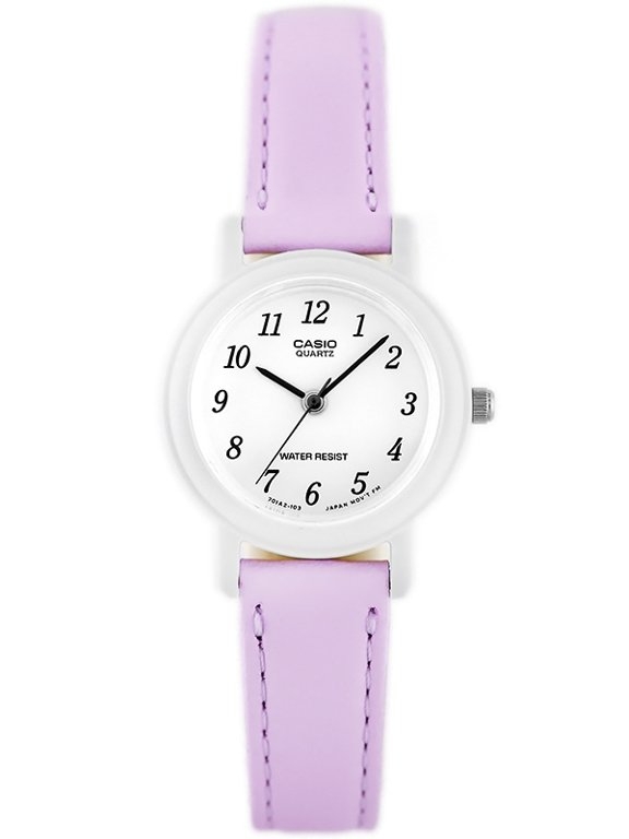 CASIO COLLECTION Mod. POP LADY, LEATHER - PASTEL VIOLET