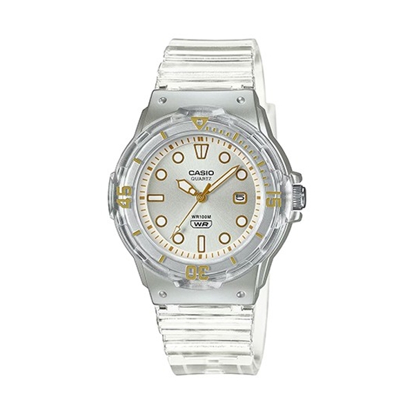 CASIO COLLECTION Mod. DIVER - LADY DIVER - TRANSLUCID WHITE