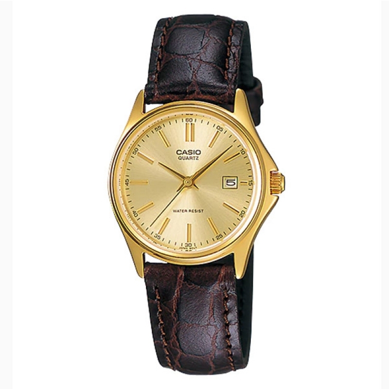 CASIO COLLECTION Mod. LADY LEATHER - GOLD