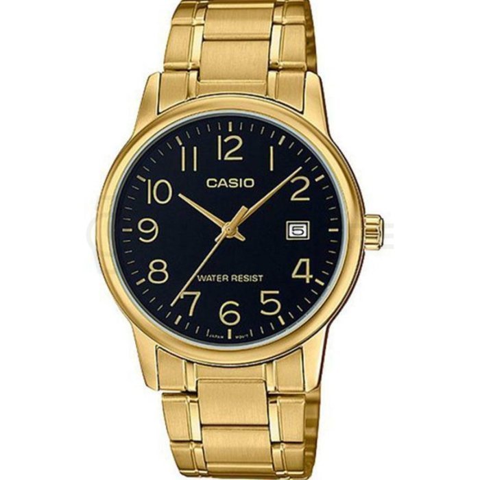 CASIO COLLECTION Mod. LADY DATE, GOLD - BLACK