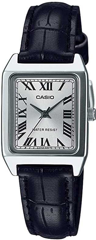 CASIO COLLECTION Mod. TANK, LEATHER - SILVER