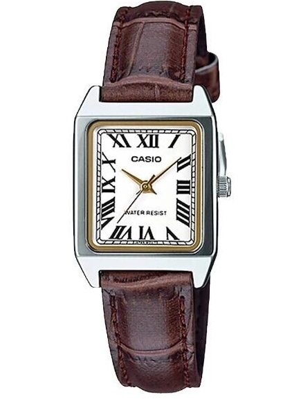 CASIO COLLECTION Mod. TANK, LEATHER - WHITE