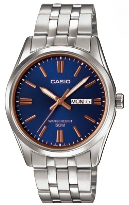 CASIO COLLECTION Mod. DATE, BRACELET - BLUE