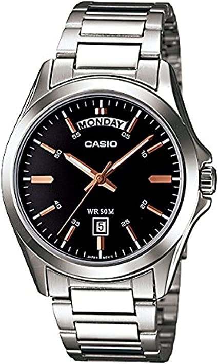 CASIO COLLECTION Mod. DAY DATE - BLACK ROSE GOLD INDEX
