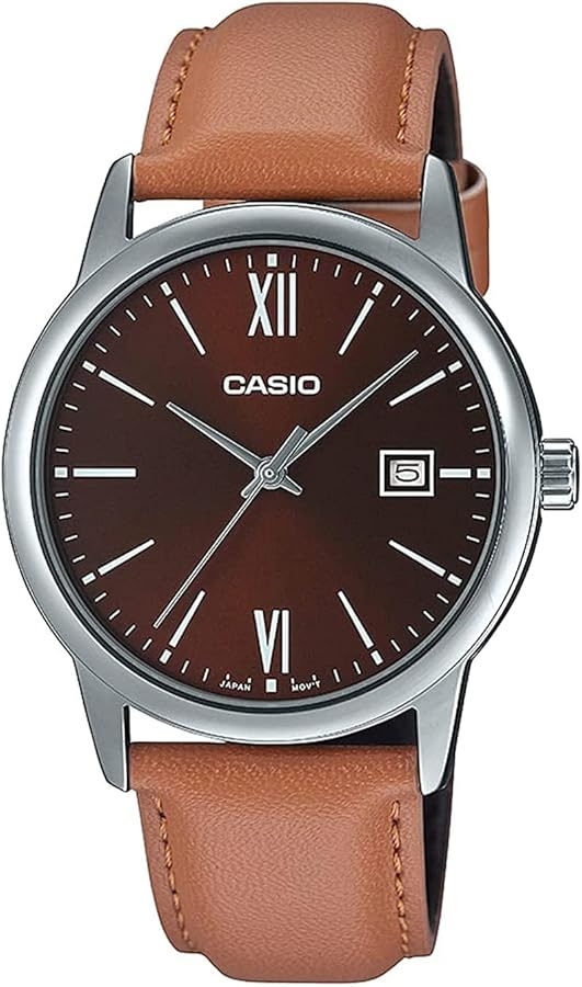 CASIO COLLECTION Mod. DATE, LEATHER - BRONZE