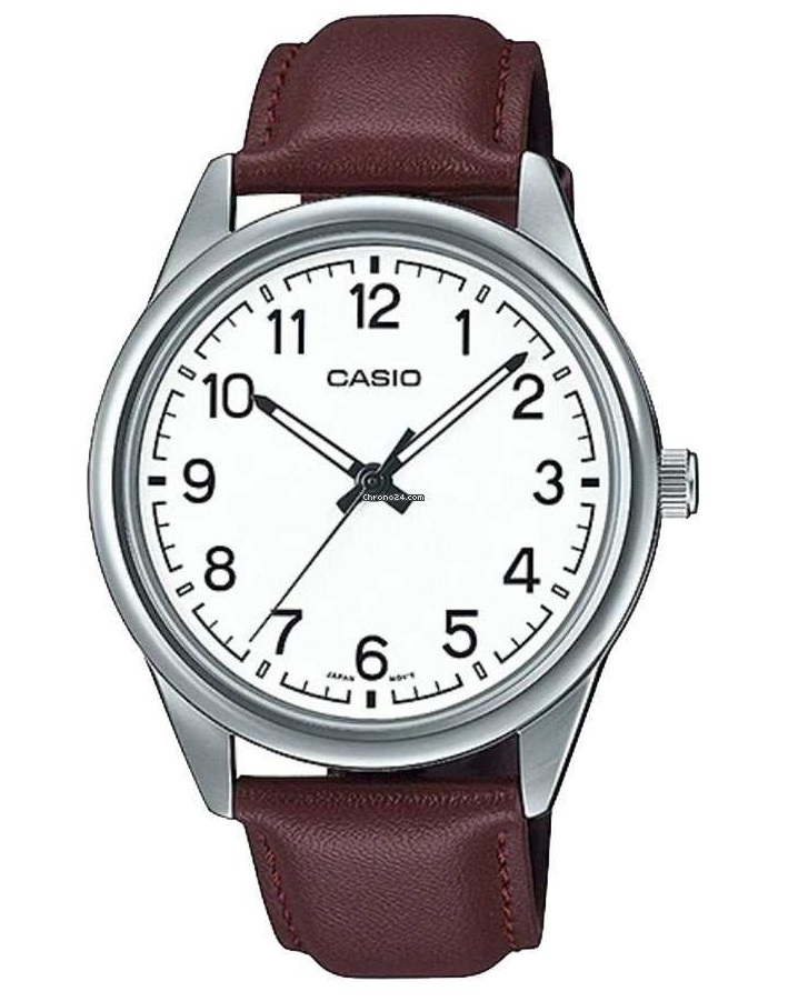 CASIO COLLECTION Mod. CASUAL, LEATHER - WHITE