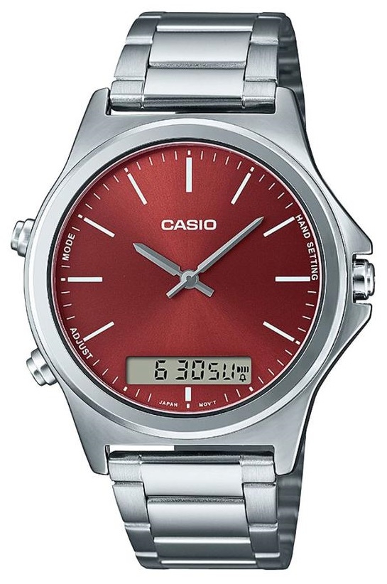 CASIO COLLECTION Mod. ANA-DIGIT ALARM - RED