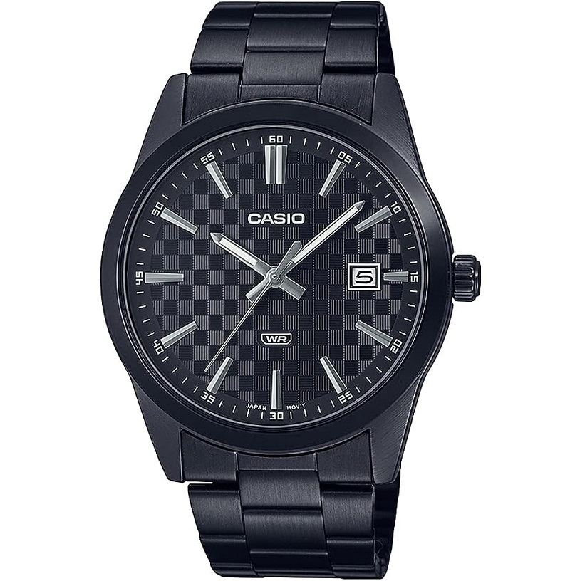 CASIO COLLECTION Mod. DATE - CARBON LOOK - BLACK