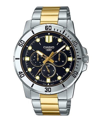 CASIO COLLECTION Mod. DIVER MULTIFUCTION STEEL&GOLD - BLACK