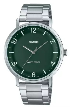 CASIO COLLECTION Mod. MINIMAL, METAL - GREEN
