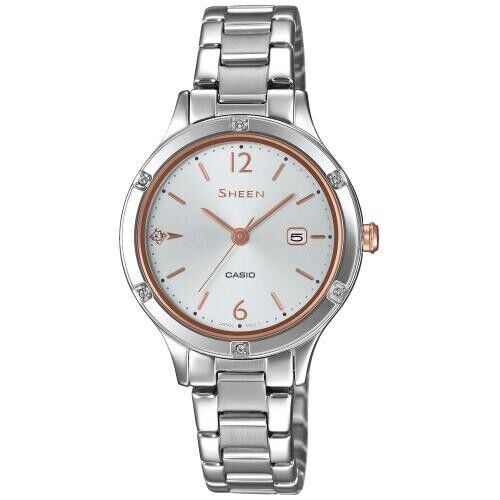 CASIO SHEEN Mod. LADY DATE - SILVER ***SPECIAL PRICE***