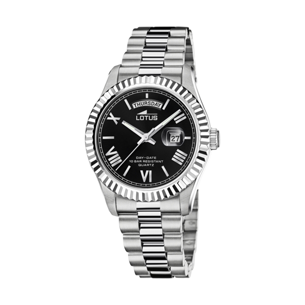 LOTUS WATCHES Mod. FREEDOM Day Date BLACK