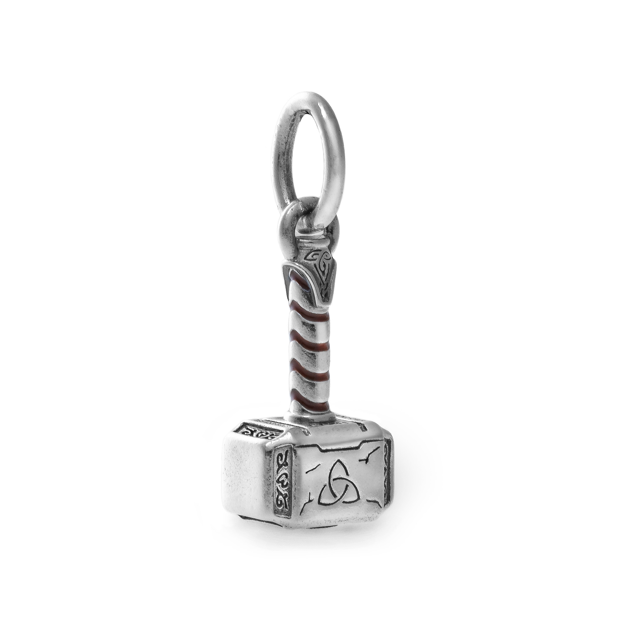 PANDORA CHARMS MARVEL COLLECTION Mod. THE AVENGERS THOR'S HAMMER DANGLE CHARM