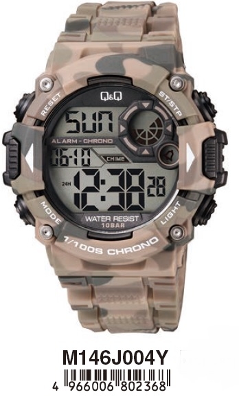 Q&Q Mod. GENT DIGITAL MULTIFUNCTION