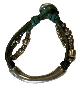 UNO DE 50 Mod. PULSERA DE CUERO ***SPECIAL PRICE***